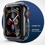 Wholesale Apple Watch Series 6 / SE / 5 / 4 Full Screen Body Crystal Clear Case 40MM (Clear)